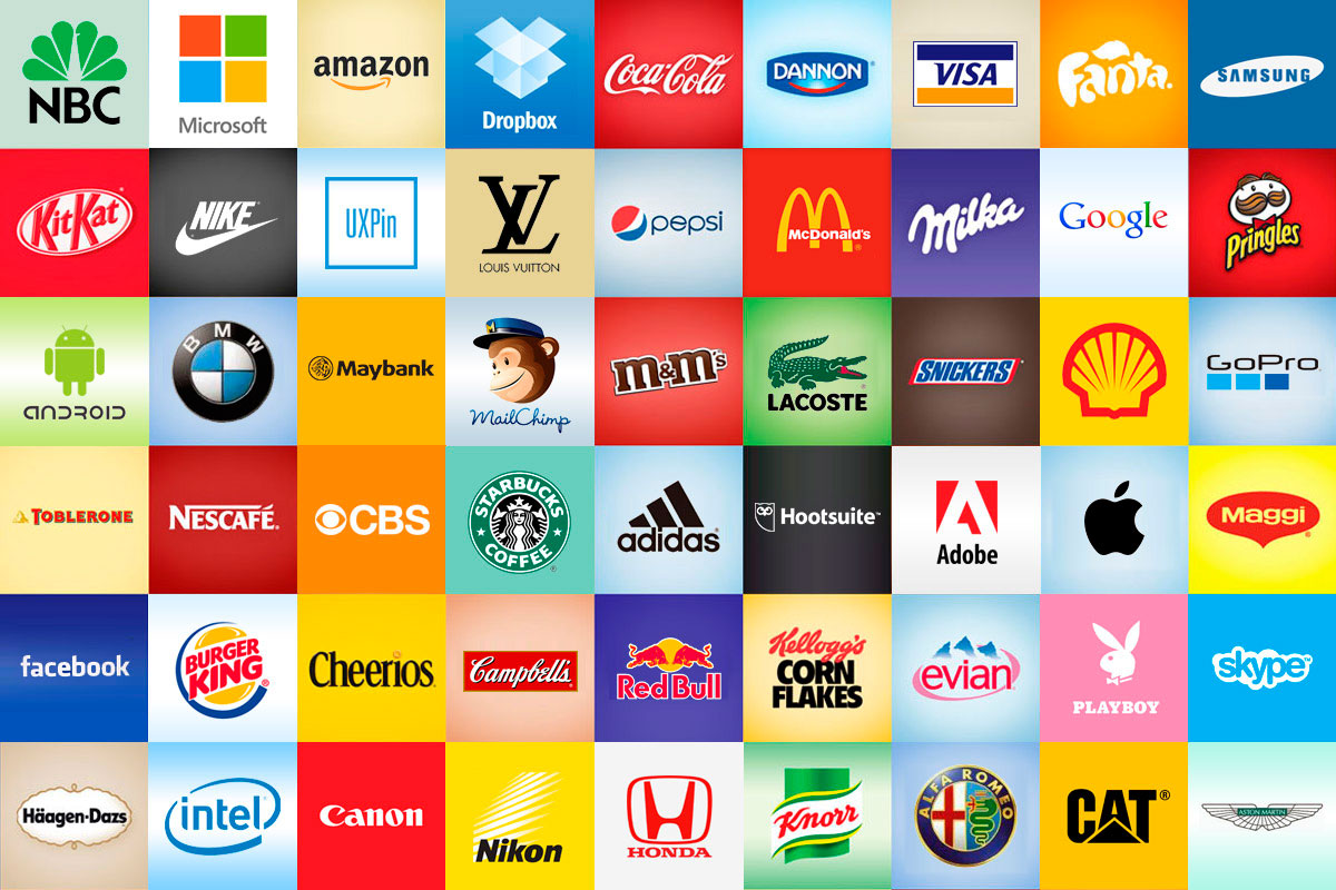 Логотипы Мировых брендов